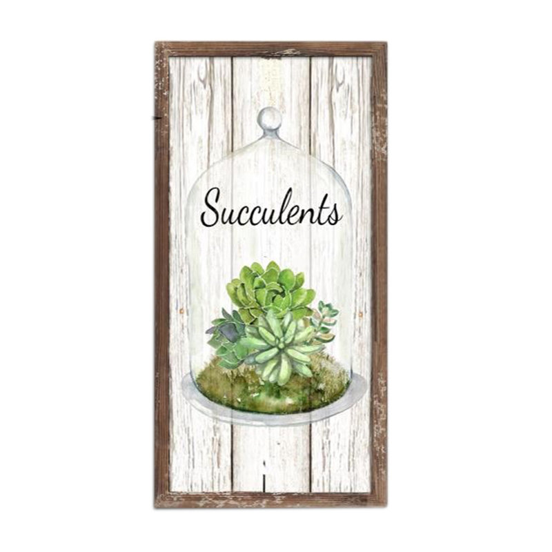 Handmade Farmhouse Plants & Flowers Wall Decor