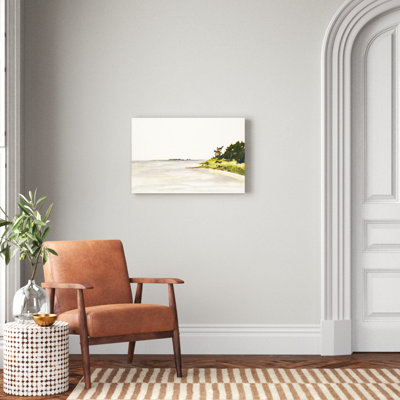Solitairy Coastline I by Dianne Miller - Painting Print
