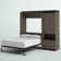 Camalla Murphy Bed and Storage Cabinet with Pull-Out Shelf