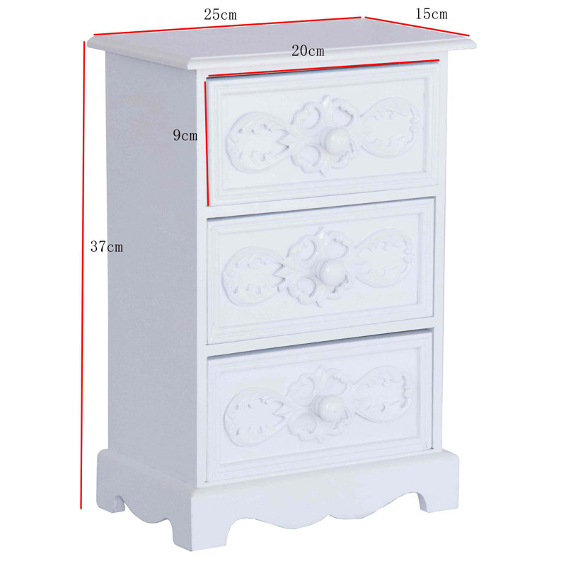 Como Freestanding Jewelry Armoire