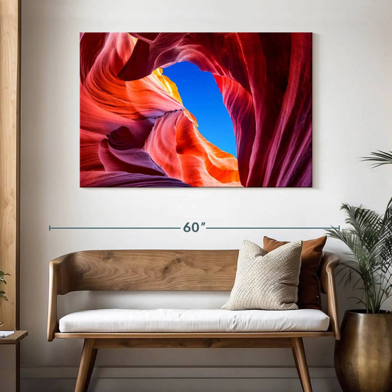 Alvord superbe Antelope Canyon, Arizona, H 32 po x l 48 po