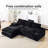 Modular Upholstered Sectional Sofa