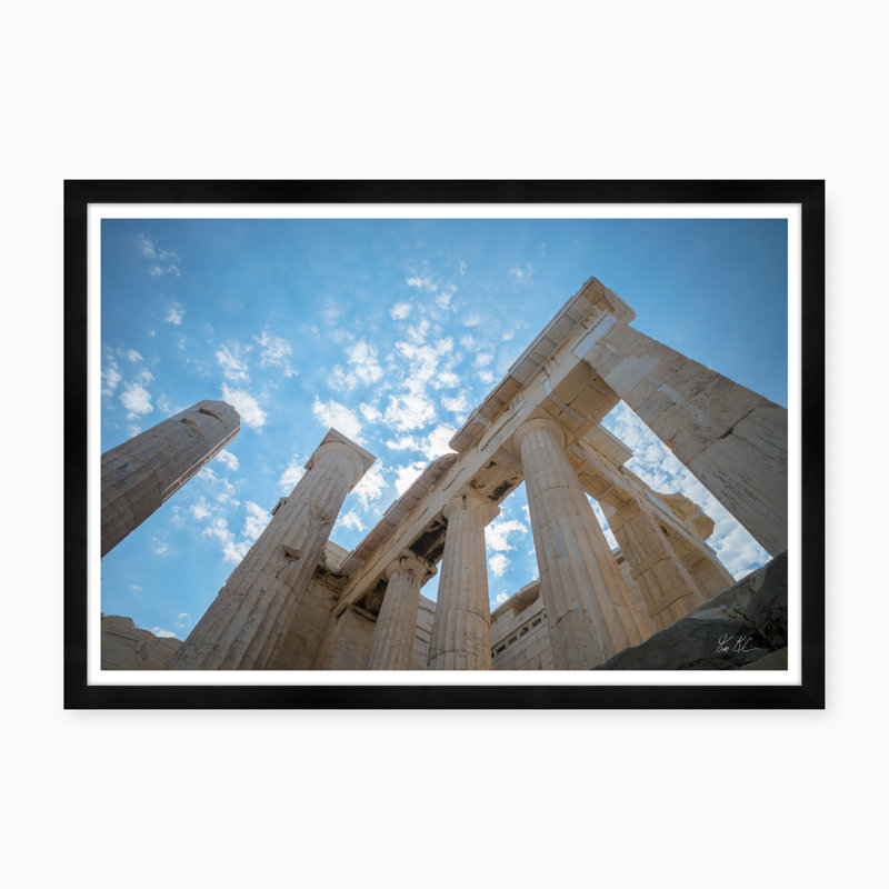 Doric Gateway - Photographie avec cadre photo