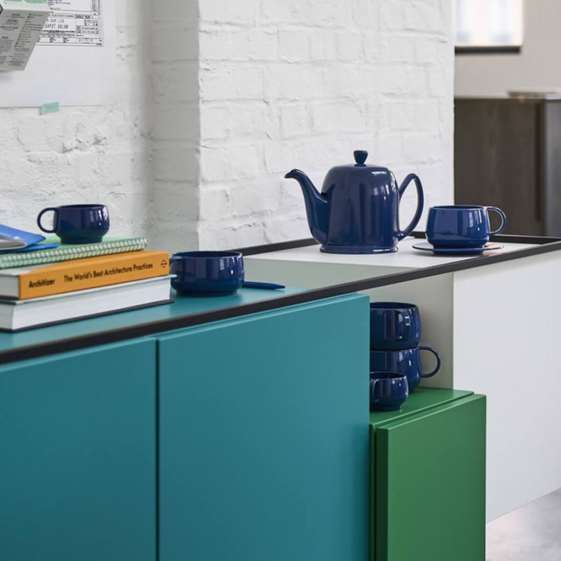 Teapot, 23 oz, Blue
