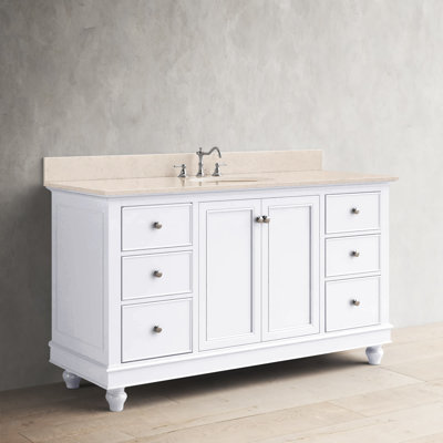 60 " Pine Single Bathroom Vanity
