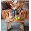27.6x27.6x13.8" Teak Coffee Table