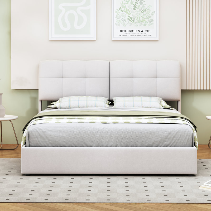 Ottoman Storage Bed, European Double (140 x 200 cm)
