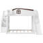 Twin over Full Bunk Bed with Storage Staircase-128986478