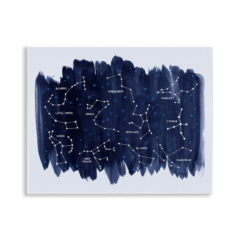 «Constellations on Blue» par Carrie Cantwell