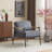 27.56" Accent Chair with Solid Wood Armrests-652744425-652744427