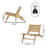 Kristna Teak Outdoor Lounge Chair-422292568