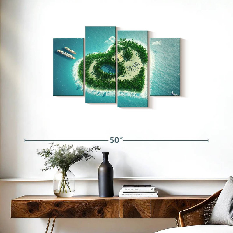 Gillard Heart Beach Paradise, H 22 po x l 36 po