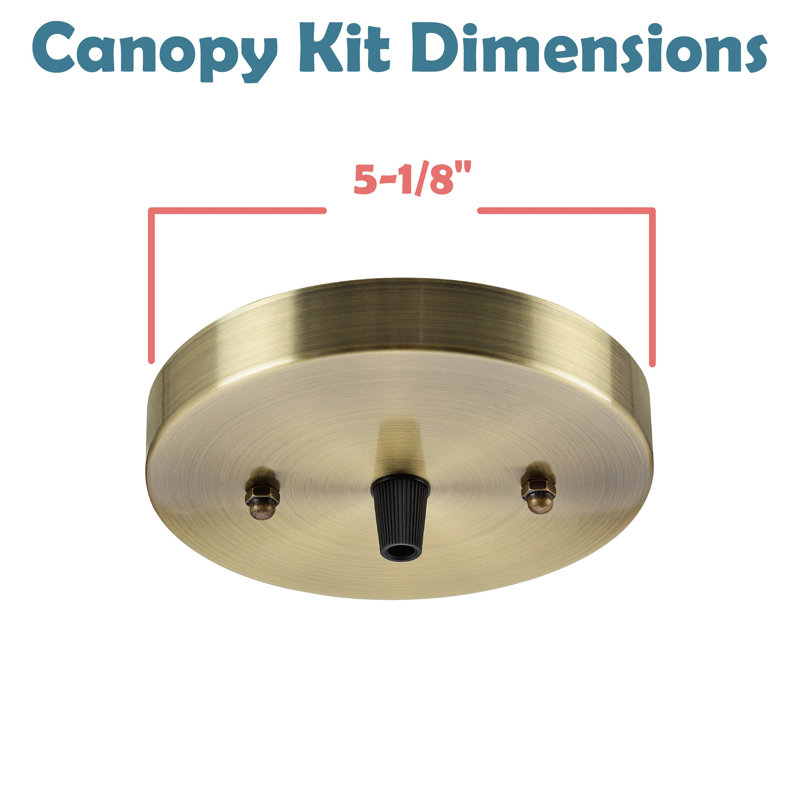 Canopy, Antique Brass