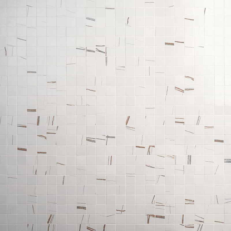 Minera 12x12 Matte Marble Look Mosaic Tile