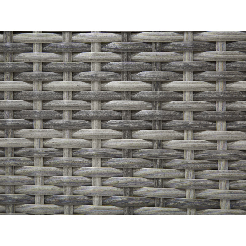 Carolyn Rattan 4 Seater Corner Sofa Set with Cushions