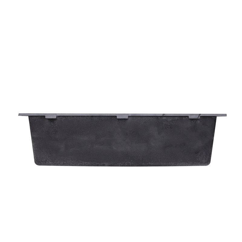 Plymouth 30'' L Single Basin Kitchen Sink, Black