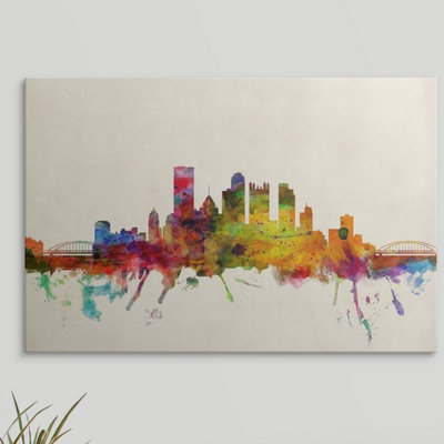 «Pittsburgh Skyline» par Francy, impression