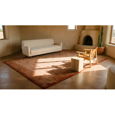 Tapis antique noué Allover Donegal - Arts & Crafts
