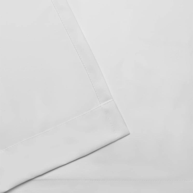 Rideau occultant 100% polycoton Steubenville, L 42 po x L 63 po, Blanc