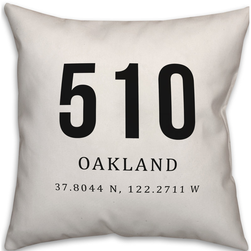 Outdoor Reversible Throw Pillow