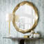 Lampe de table en laiton Statuette