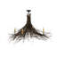 Greenbriar Oak 4 - Light Chandelier