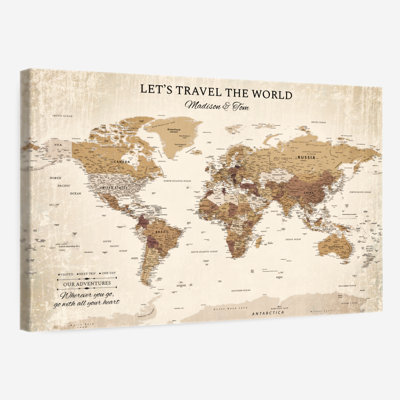 Pin's de voyage personnalisé World Milstead