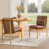 Saddle Brown Faux Leather