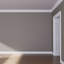 Moulure couronnée Endurathane Valentina, H 4 3/4 po x P 4 3/4 po x F 6 5/8 po x L 96 po, apprêtée en usine