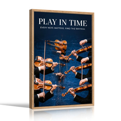 Violin Ensemble Canvas Wall Art Set Of 1