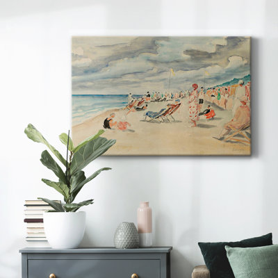 «Vintage Nautical Print», impression sur toile encadrée XLIV