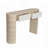 Wooden Console Table With Two Hidden Drawers