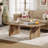 Wolbach 47.24" W Stain Resistant Manufactured Wood Coffee Table -1725426944