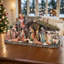 Grand ensemble de crèche de Noël 20,5 pouces 20 pièces avec lumières DEL-2006642128