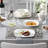 16 Piece Bone China Dinnerware Set - Service for 4