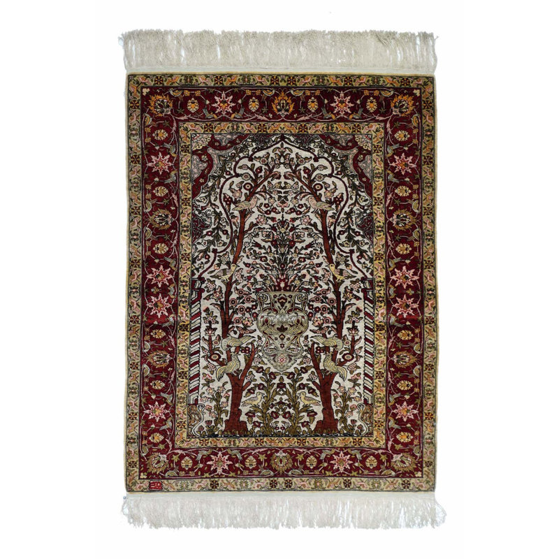 Silk Oriental Area Rug