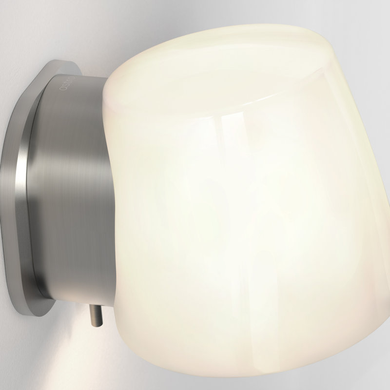 Imari 1 - Light Flush Mounted Sconce, Matte Nickel