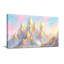 Abstrait, montagnes pastel, ciel, crêtes colorées, paysage artistique, scène de rêve-873305560