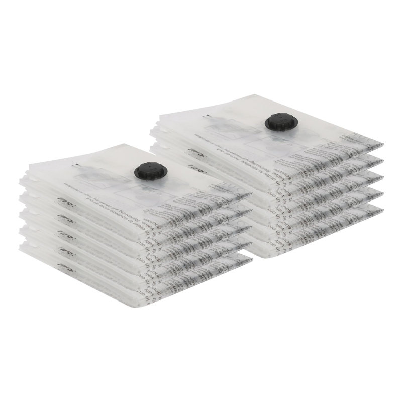 Harbour Housewares Vacuum Storage Bags - Medium (50 x 70cm) - Set of 10