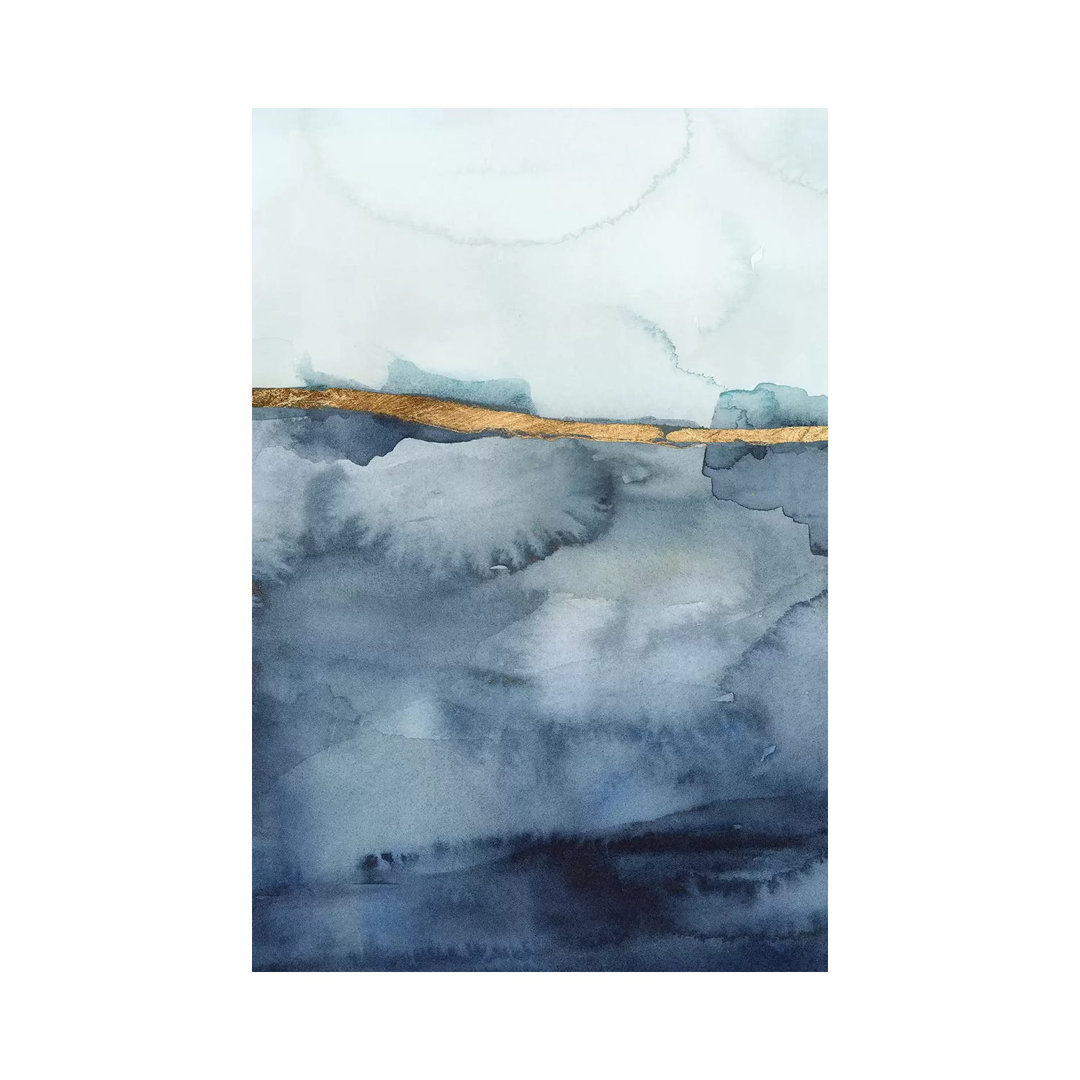 Coastal Horizon I by Victoria Borges - Wrapped Canvas Print