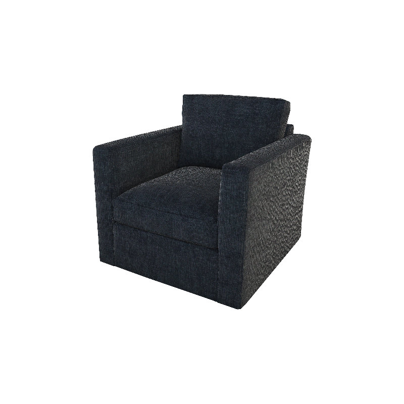 Olive Upholstered Accent Chair, Cover Storey Midnight