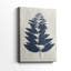 Fleurs pressées bleu marine - Cavas enveloppés de galerie-108843584
