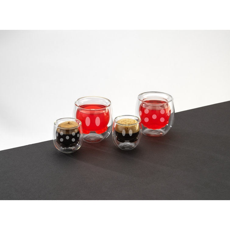 Buy the JoyJolt Mickey Mouse Limited Edition Geo Picnic Glasses
