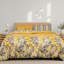 Aspire Homeware Ochre Floral Duvet Cover Set-132285693