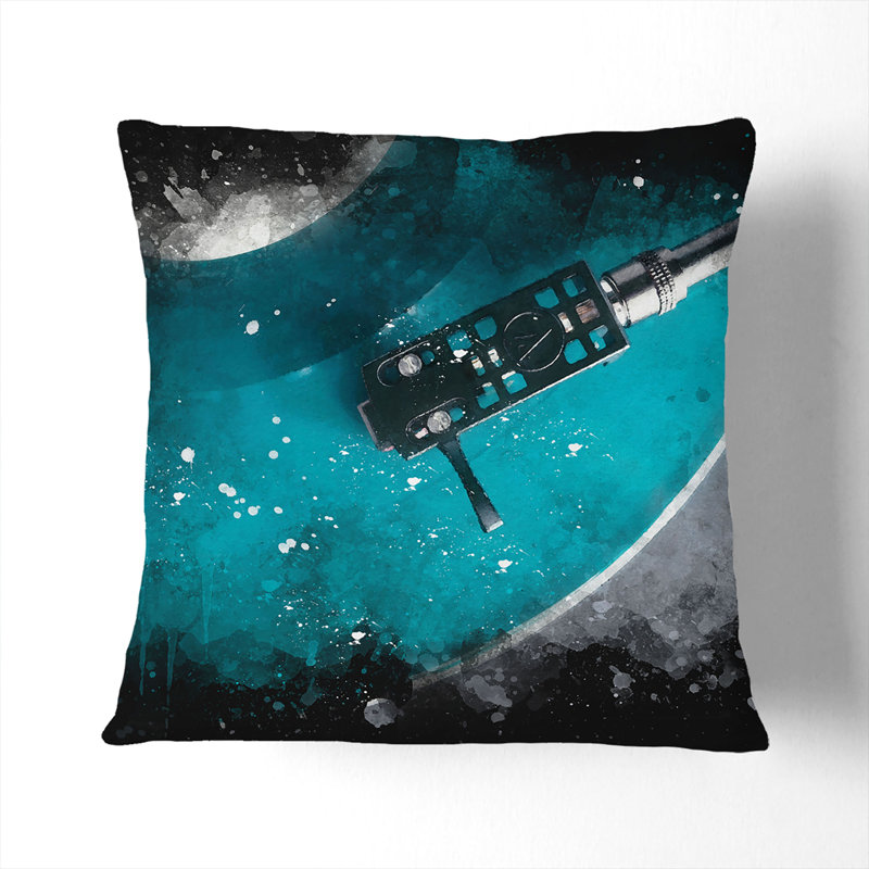 Square Throw Cushion, 40cm H x 40cm W x 15cm D