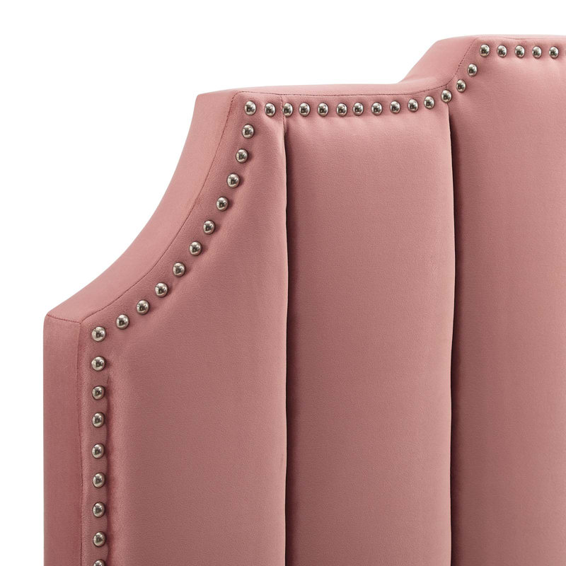 Modway Rosalind Headboard, King, Dusty Rose