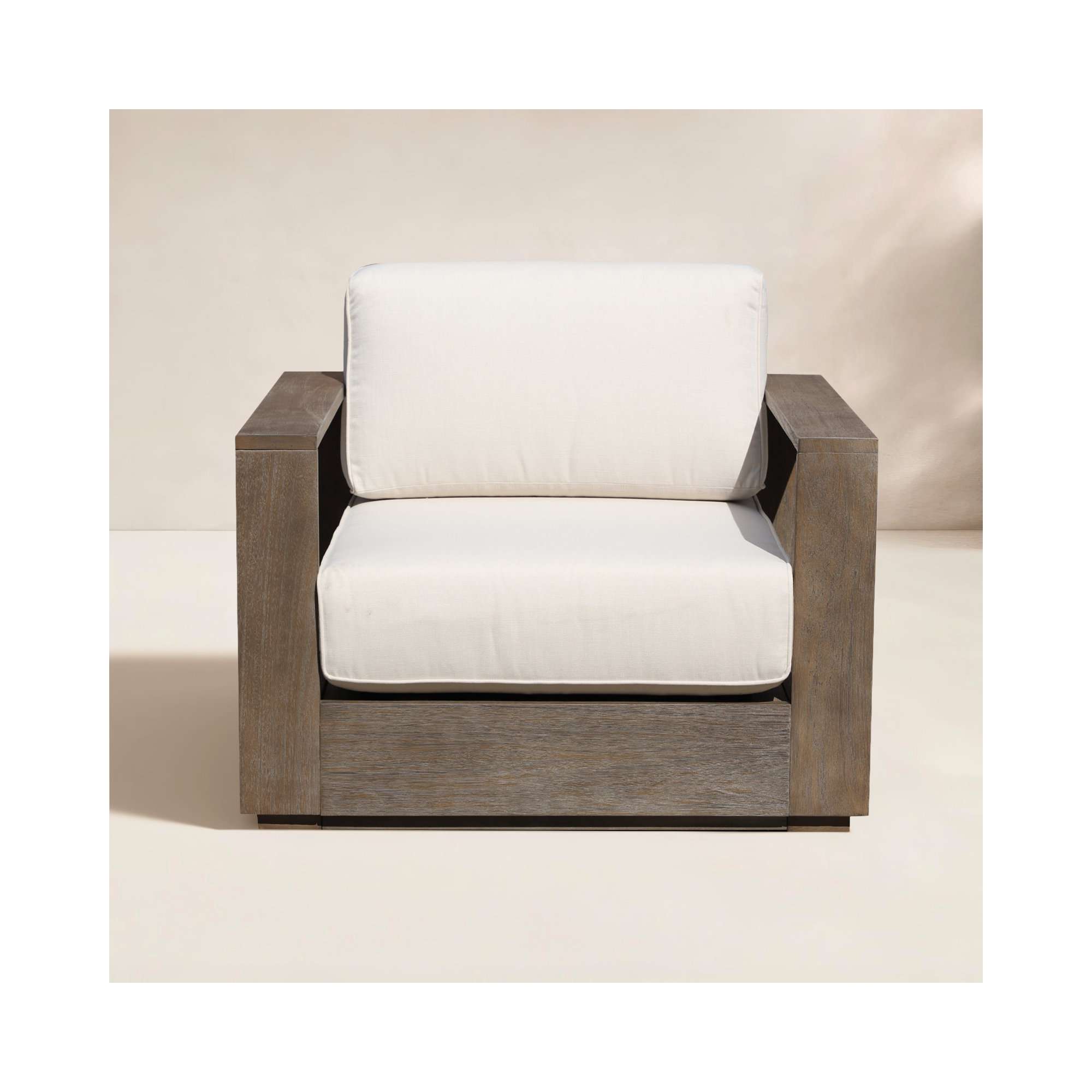 Harbor Patio Chair with Cushions, Brown