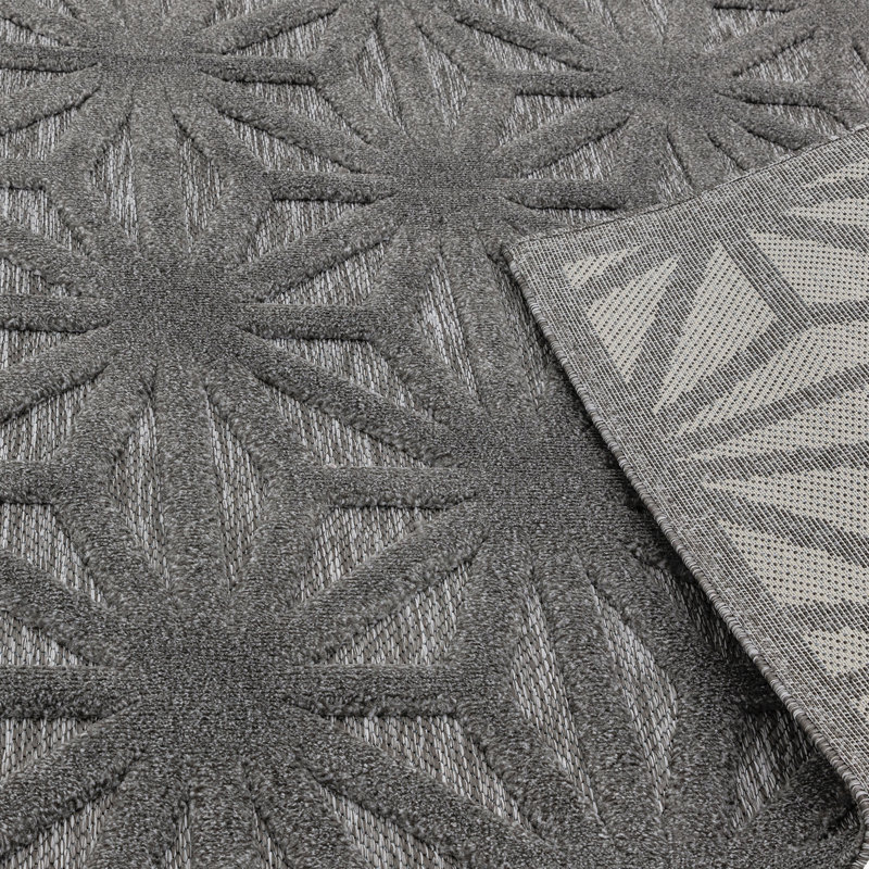 Frantz Geometric Indoor / Outdoor Area Rug, Rectangle 80 x 150cm
