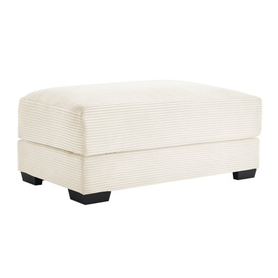 Velours côtelé crème extra épais et confortable