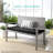 Nethra Steel Outdoor Bench-1500205302-1500205298